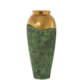 Vase Alexandra House Living Vert Doré Céramique 25 x 25 x 59 cm de Alexandra House Living, Vases - Réf : D1621506, Prix : 88,...