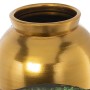 Vase Alexandra House Living Green Golden Ceramic 25 x 25 x 59 cm by Alexandra House Living, Vases - Ref: D1621506, Price: 88,...