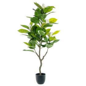 Plante décorative Alexandra House Living Plastique Magnolia 130 cm de Alexandra House Living, Plantes artificielles - Réf : D...