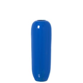 Vase de sol Alexandra House Living Bleu Céramique Brillant 18 x 18 x 57 cm de Alexandra House Living, Vases - Réf : D1621511,...