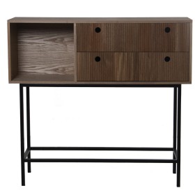 Console Alexandra House Living Naturale Legno 113 x 105 x 35 cm di Alexandra House Living, Tavoli - Rif: D1627049, Prezzo: 33...