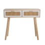 Console Alexandra House Living Bianco Marrone Legno 90 x 80 x 28 cm di Alexandra House Living, Tavoli - Rif: D1627275, Prezzo...