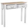 Console Alexandra House Living Bianco Marrone Legno 90 x 81 x 28 cm di Alexandra House Living, Tavoli - Rif: D1627280, Prezzo...