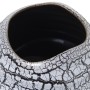 Vase Alexandra House Living Grey Silver Ceramic Crackled 26 x 27 x 25 cm by Alexandra House Living, Vases - Ref: D1621517, Pr...