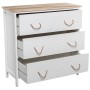 Cassettiera Alexandra House Living Bianco Marrone Legno 80 x 81 x 35 cm di Alexandra House Living, Comò e cassettiere - Rif: ...