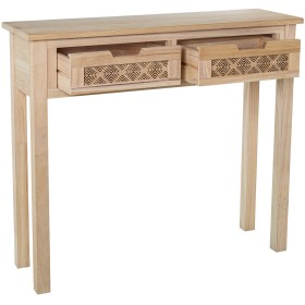 Console Alexandra House Living Marron Bois 90 x 80 x 28 cm de Alexandra House Living, Tables - Réf : D1627286, Prix : 221,51 ...