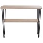 Console Alexandra House Living Brown Black Wood 120 x 91 x 40 cm by Alexandra House Living, Tables - Ref: D1627387, Price: 25...