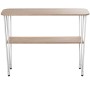 Console Alexandra House Living Bianco Marrone Legno 120 x 91 x 40 cm di Alexandra House Living, Tavoli - Rif: D1627388, Prezz...