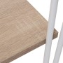 Console Alexandra House Living Bianco Marrone Legno 120 x 91 x 40 cm di Alexandra House Living, Tavoli - Rif: D1627388, Prezz...