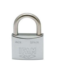 Lucchetto con chiave IFAM INOX 50 Acciaio inossidabile normale (5 cm) da IFAM, Lucchetti con chiave - Ref: S7912172, Precio: ...