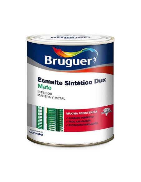 Smalto sintetico Bruguer Dux Bianco 750 ml Mat da Bruguer, Vernice - Ref: S7912229, Precio: 20,47 €, Descuento: %