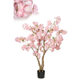 Flores Decorativas Romimex Cor de Rosa 110 x 130 x 80 cm Flor de cerejeira de Romimex, Flores - Ref: D1628819, Preço: 99,11 €...