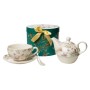 Lot de tasses avec soucoupes Romimex Vert Céramique 17 x 20 x 17 cm de Romimex, Tasses - Réf : D1628835, Prix : 30,27 €, Remi...