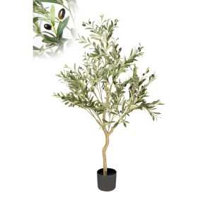 Albero Decorativo Romimex Plastica Ulivo 80 x 130 x 90 cm 90 x 130 x 80 cm di Romimex, Alberi artificiali - Rif: D1628929, Pr...