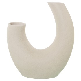 Vase Alexandra House Living Beige Ceramic Spotted 16 x 33 x 37 cm by Alexandra House Living, Vases - Ref: D1621540, Price: 12...