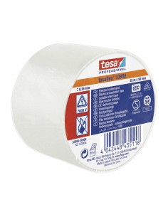 Cinta aislante TESA tesaflex 53988 Homologado Blanco PVC (25 m x 50 mm) de TESA, Cintas adhesivas - Ref: S7912472, Precio: 10...