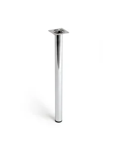 Feet Rei 405 Matt Cylindrical Silver Aluminium Modern (Ø 3,9 x 15 cm) | Tienda24 Tienda24.eu