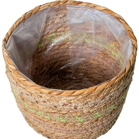 Cache-pot Alexandra House Living Marron Rotin Fibre naturelle de Alexandra House Living, Cache-pots - Réf : D1629223, Prix : ...