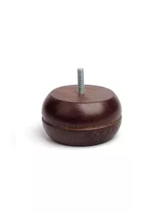 Ferrule/Terminal plug Micel CNT07 Black Natural rubber Circular Ø 40 x 40 mm (25 Units) | Tienda24 Tienda24.eu