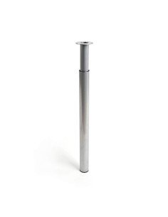 Gambe Rei 406e Estensibile Cilindrica Argentato Acciaio Moderno (Ø 6 x 71-110 cm) da Rei, Gambe per mobili - Ref: S7912517, P...