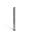 Legs Rei 406g Cylindrical Adjustable Multicolour Silver Steel Ø 7,6 x 71 cm | Tienda24 Tienda24.eu