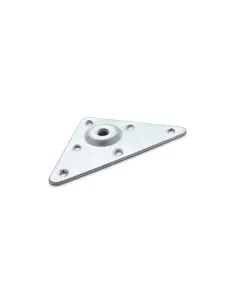 Piastra di fissaggio Rei 484 Gambe Argentato Acciaio 4 Unità (92 x 7 x 92 mm) da Rei, Gambe per mobili - Ref: S7912522, Preci...