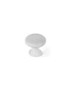 Doorknob Rei Matte finish Ø 25 x 24 mm Circular Silver Metal Multicolour 4 Pieces | Tienda24 Tienda24.eu