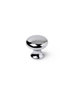 Pomo Rei e503 Redondo Porcelana Negro Metal Blanco 4 Unidades (Ø 40 x 36 mm) | Tienda24 Tienda24.eu