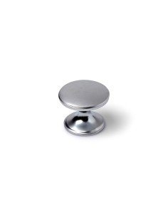 Doorknob Rei 756 Circular Matt Chromed Silver Metal 4 Units (Ø 33 x 27 mm) by Rei, Knobs - Ref: S7912560, Price: 15,37 €, Dis...