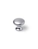 Doorknob Rei Matte finish Ø 25 x 24 mm Circular Silver Metal Multicolour 4 Pieces | Tienda24 Tienda24.eu