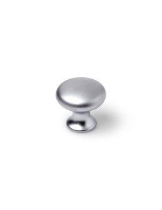 Doorknob Rei Matte finish Ø 25 x 24 mm Circular Silver Metal Multicolour 4 Pieces by Rei, Knobs - Ref: S7912561, Price: 12,75...