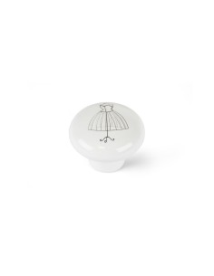 Pommeau Rei 774 Rond Doré Satiné Métal 2 Unités (Ø 35 x 23 mm) | Tienda24 Tienda24.eu