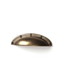 Maçaneta Rei 2004 Dourado Concha Metal 4 Unidades Desgastado (9,2 x 2,5 x 2 cm) | Tienda24 Tienda24.eu