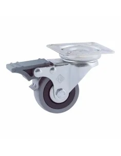 Rueda Afo CR07181 Con freni Piastra di fissaggio Ø 50 mm Gomma di cauchu da Afo, Rotelle - Ref: S7912638, Precio: 10,18 €, De...