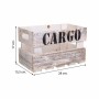 Boîtes de rangement Alexandra House Living CARGO Blanc Bois d'épicéa 24 x 19 x 38 cm 33 x 20 x 18 cm 28 x 15,5 x 17 cm 3 Piè ...