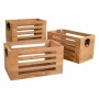 Storage boxes Alexandra House Living Brown Fir wood 17 x 15 x 28 cm 25 x 13,5 x 14 cm 22 x 10,5 x 13 cm 3 Pieces by Alexandra...