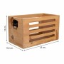 Cajas de almacenamiento Alexandra House Living Marrón Madera de abeto 17 x 15 x 28 cm 25 x 13,5 x 14 cm 22 x 10,5 x 13 cm 3 P...