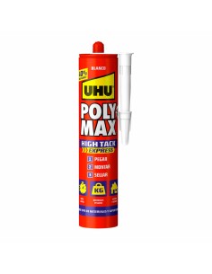 Selador/Adesivo UHU 7000131 Poly Max High Tack Express Branco 440 g | Tienda24 Tienda24.eu