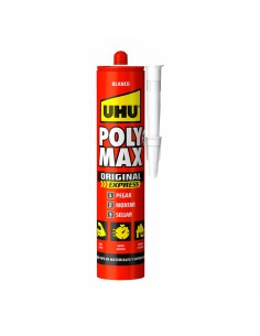 Sellador/Adhesivo UHU 7000131 Poly Max High Tack Express Blanco 440 g | Tienda24 Tienda24.eu