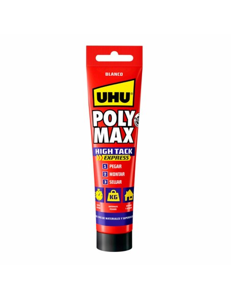 Sealer/Adhesive UHU 6312920 Poly Max High Tack Epress 165 g White | Tienda24 Tienda24.eu