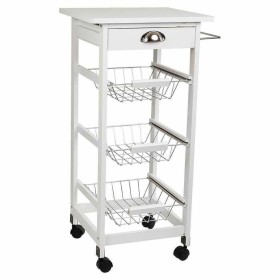 Kitchen Trolley DKD Home Decor Golden Metal Acrylic (50 x 50 x 80 cm) | Tienda24 - Global Online Shop Tienda24.eu