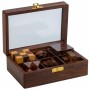 Puzzle Alexandra House Living Marron verre Bois d'acacia 12 x 6 x 17 cm 6 Pièces | Tienda24 - Global Online Shop Tienda24.eu