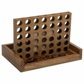 Set of traditional games Alexandra House Living Brown 12 x 5 x 15 cm 3-in-1 | Tienda24 - Global Online Shop Tienda24.eu