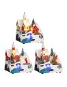 Christmas bauble Scene 11,5 x 9,5 x 14 cm Church | Tienda24 Tienda24.eu