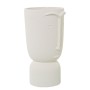 Vaso Alexandra House Living Ecru Cerâmica Face 16 x 16 x 27 cm de Alexandra House Living, Jarrões - Ref: D1621546, Preço: 62,...