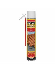 Espuma Soudal SoudaBond Turbo Poliuretano Pistola 750 ml | Tienda24 Tienda24.eu