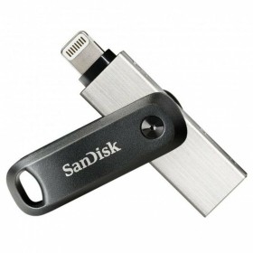 Clé USB SanDisk SDIX60N-128G-GN6NE Noir Argenté 128 GB de SanDisk, Clés USB - Réf : M0300112, Prix : 63,10 €, Remise : %