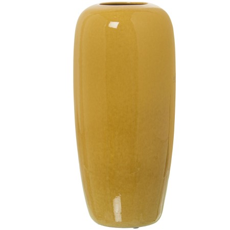 Vase Alexandra House Living Moutarde Céramique Brillant 15 x 15 x 33 cm de Alexandra House Living, Vases - Réf : D1621554, Pr...