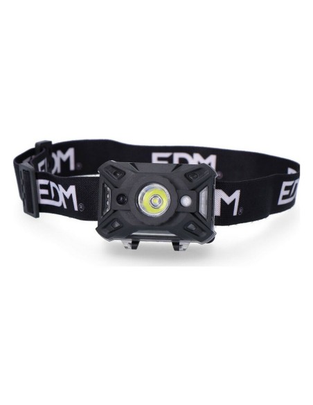 LED Head Torch EDM Cob Light sensor 7 Functions 5 W 200 Lm (3 Units) | Tienda24 Tienda24.eu