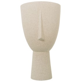 Vaso Alexandra House Living Bege Cerâmica Face Manchado 23 x 23 x 43 cm de Alexandra House Living, Jarrões - Ref: D1621564, P...